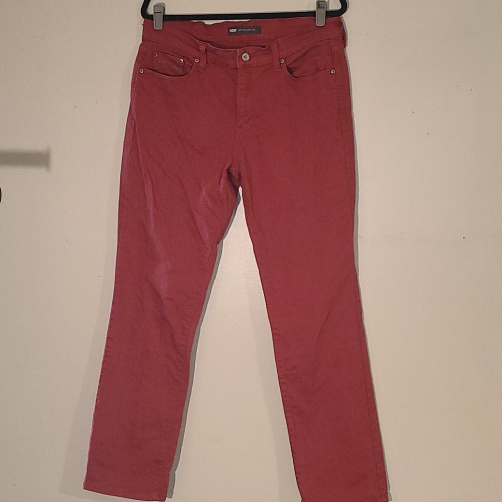 Levi’s 505 Straight Leg 12M Red